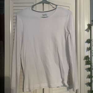 Small White Long Sleeve Shirt